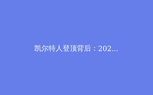 凯尔特人登顶背后：2024 NBA总决赛战术全解析 - 2